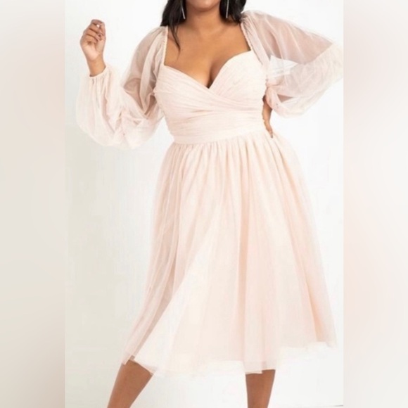 NWT Eloquii x Nabela Noor Dress - Picture 1 of 4